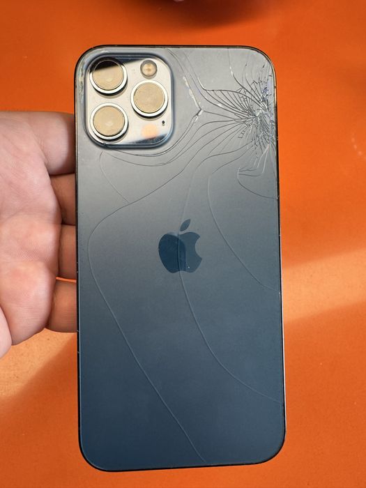 Apple iPhone 12 Pro Max 128GB Pacific Blue / Face ID работи / Отключен