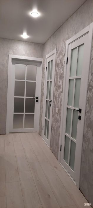 Установка дверей.Есік орнату