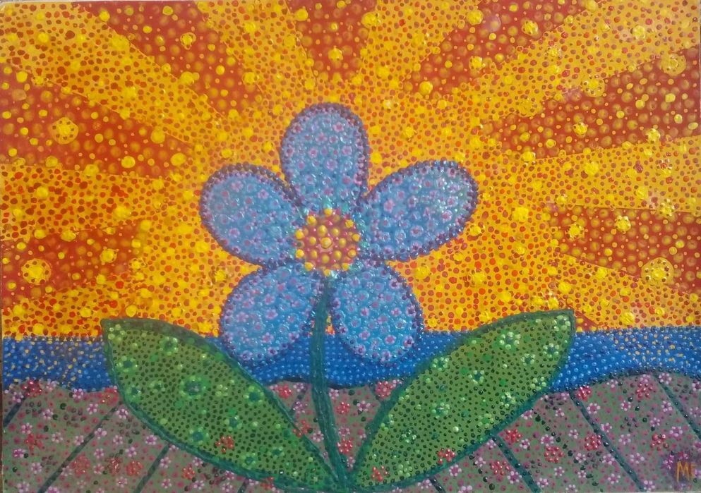 икони и картини рисувани от мен 12 бр./акрил или смесена техника