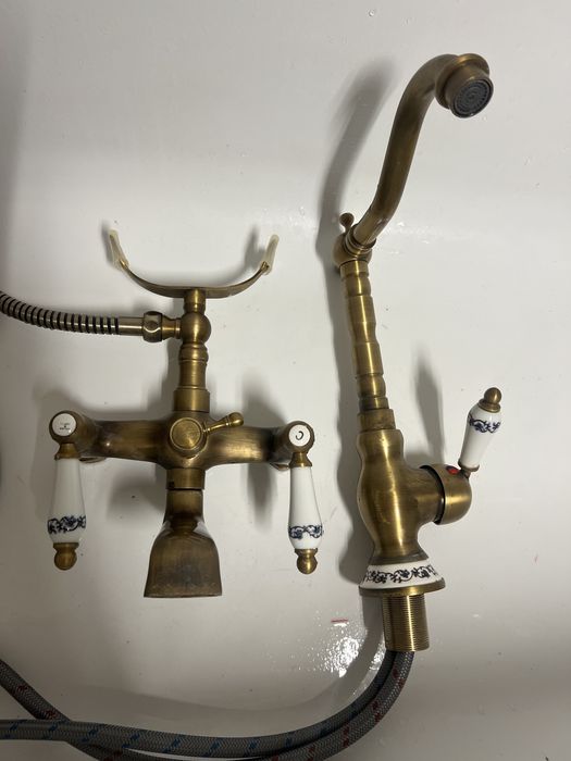 Baterie lavoir / dus bronz antichizat