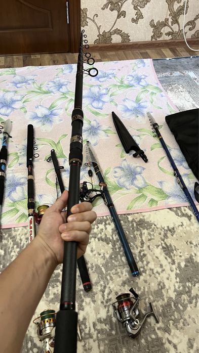 Удочки и спининг катушки