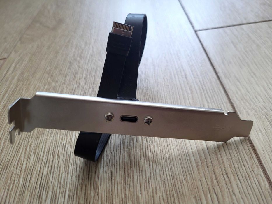 USB-C Front Panel Header to USB-C Port Adapter