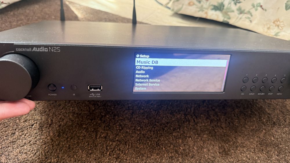 Network Streamer & DAC Cocktail Audio N25 – Stare Foarte Bună