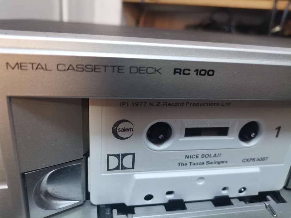 Deck caseta telefunken rc 100