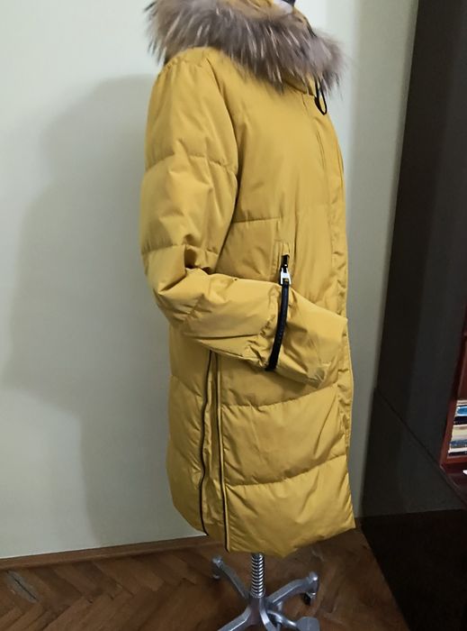 Jacheta dama lunga de iarna cu puf - Colin's