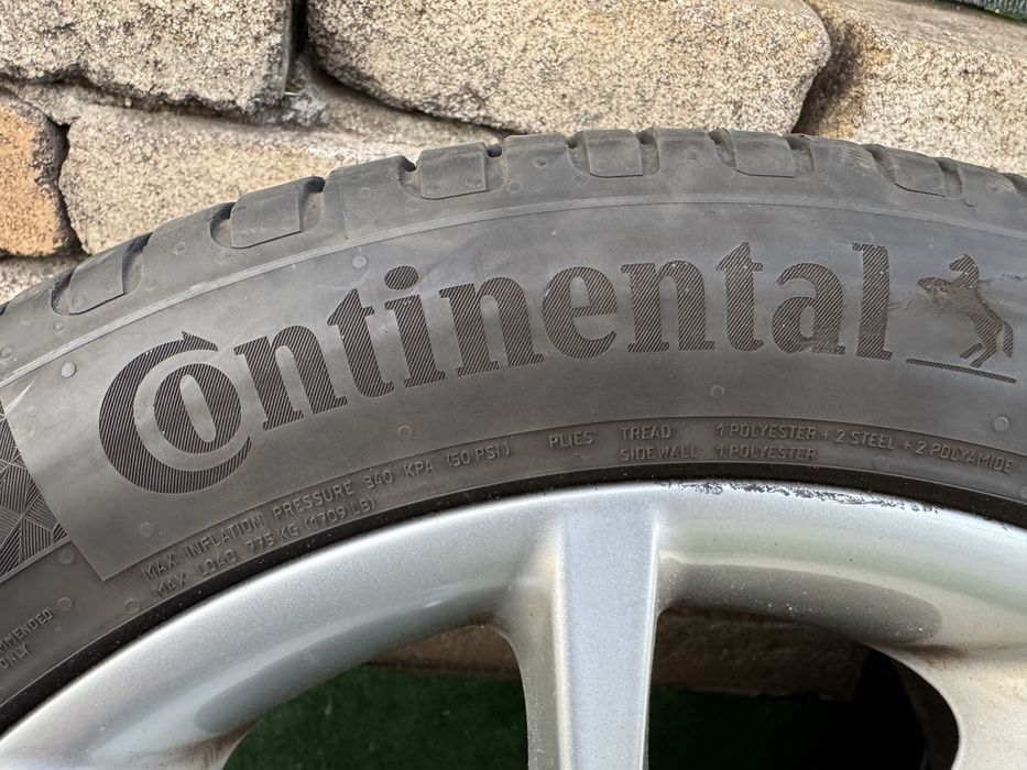 4 броя Летни гуми 245/45 R17 CONTINENTAL UltraContact
