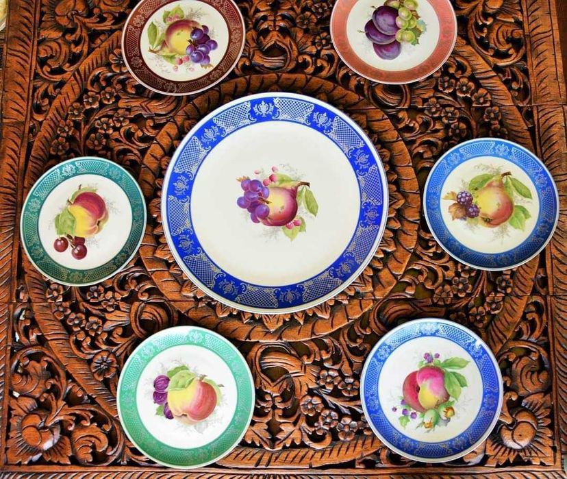 Розенталь. Германия. Сет из 6 тарелок и блюда. Состояние идеальное.