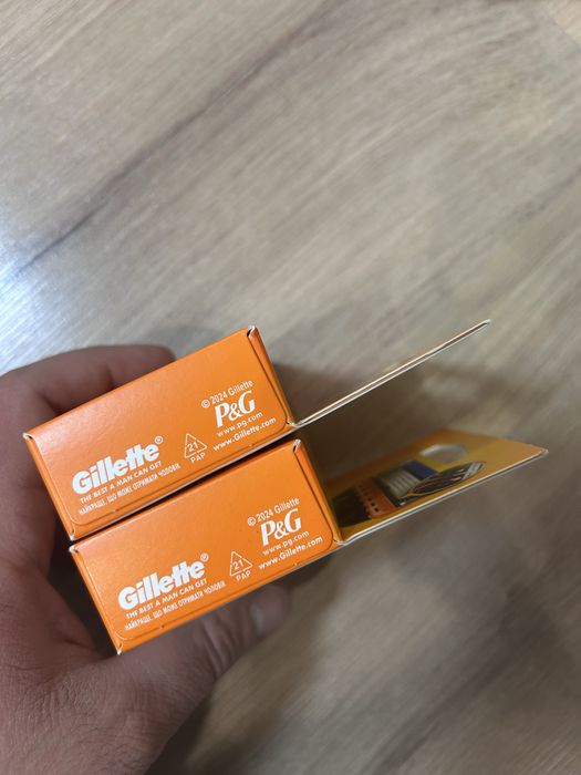 4 ножчета GILLETE FUSION 5 (2 комплекта) ПРОМО