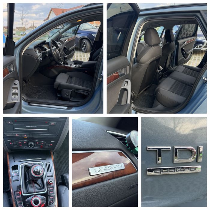 Audi A4 2011 E5 2.0 D 140 CP Manual 6+1 Quattro S-Line Navi Impecabil