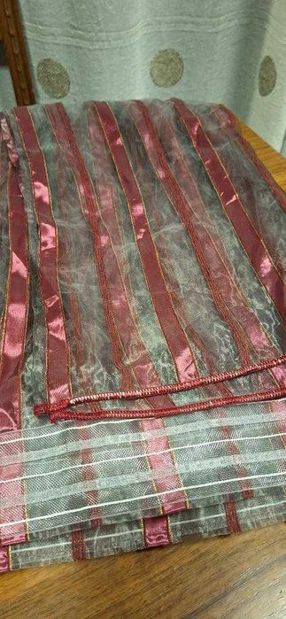 2 perdele noi ,finisate 60lei/bucata perdea culoare piersica6m 120 lei