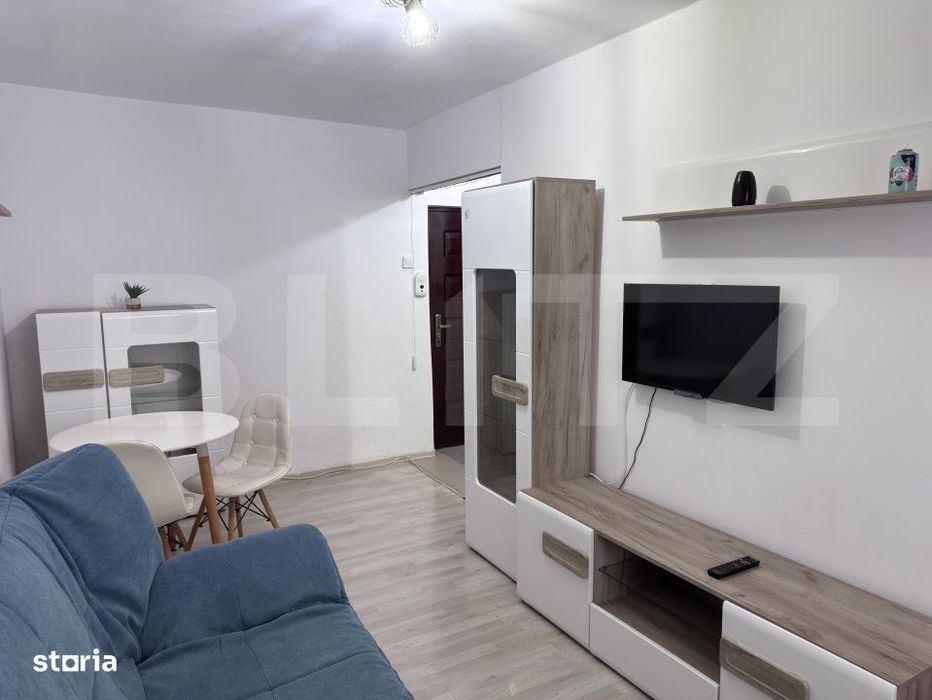 Garsoniera de inchiriat, 20 mp, zona Sud
