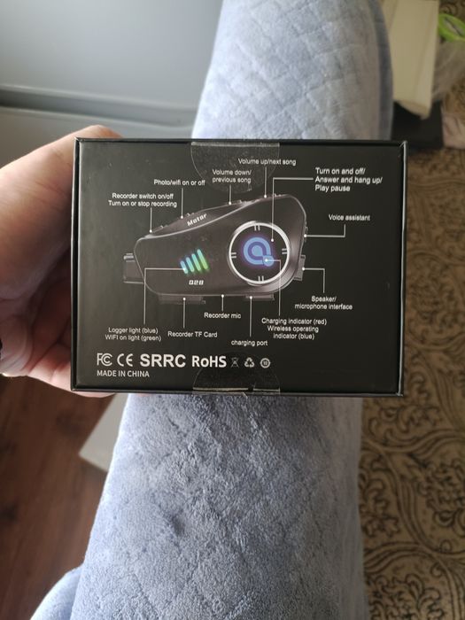 Гарнитура с видеорегистратором