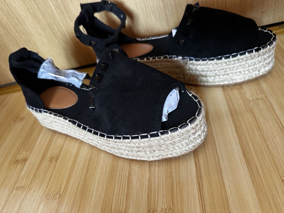Espadrile cu platforma