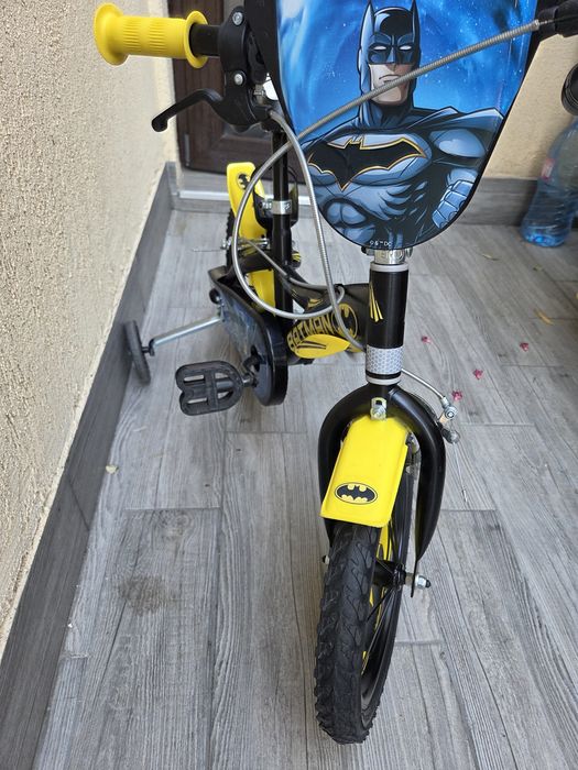 Bicicleta copii 14" Batman DINO BIKES/cadou casca Batman