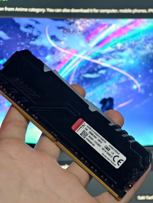 Продам озу hyperx fury и adata 16gb ddr4