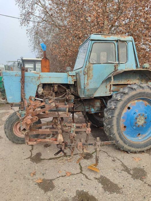 Трактор МТЗ 80 культиватор билан