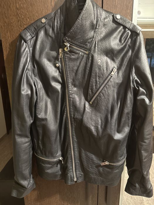 Geaca Biker Piele Naturala XL The Kooples