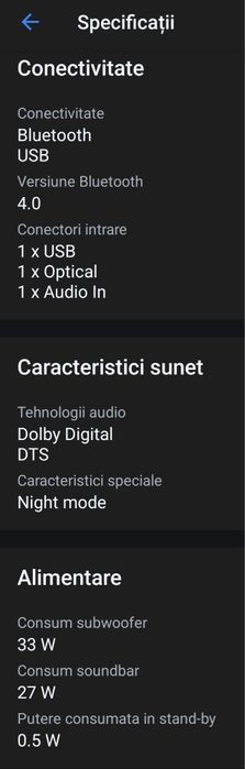 Soundbar LG SJ 3