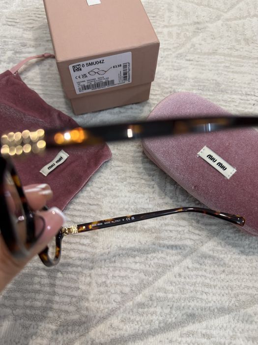 Очки Miu Miu 2025 прозрачные