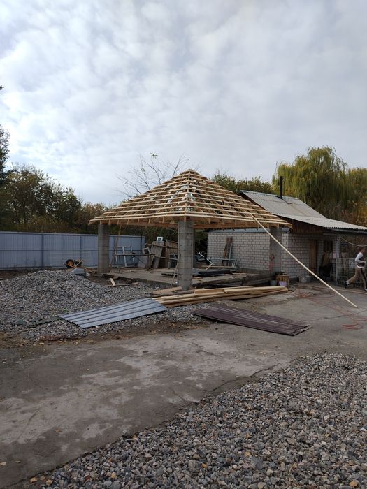 Кровля крыш , карнизы , Водостек, фронтон