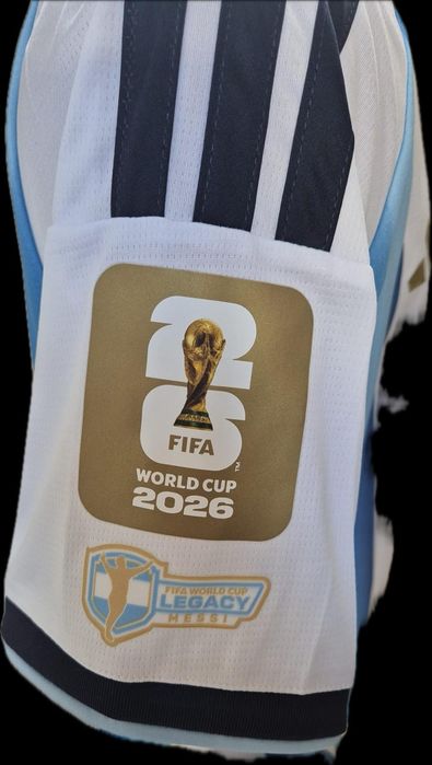 Tricou fotbal Argentina finala Cupei Mondiale Messi