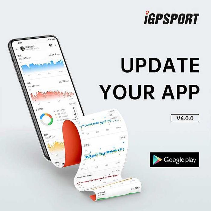 GPS компютър за велосипед IGPSPORT BSC100S, Безжичен, 2.6 inch LCD