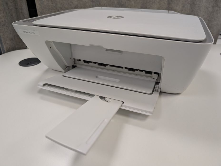 Принтер цветен HP DeskJet 2720e All-in-One (бял)
