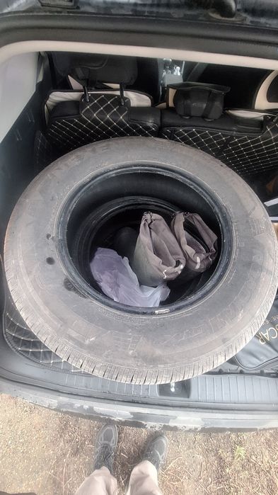 Шины летние  б/у