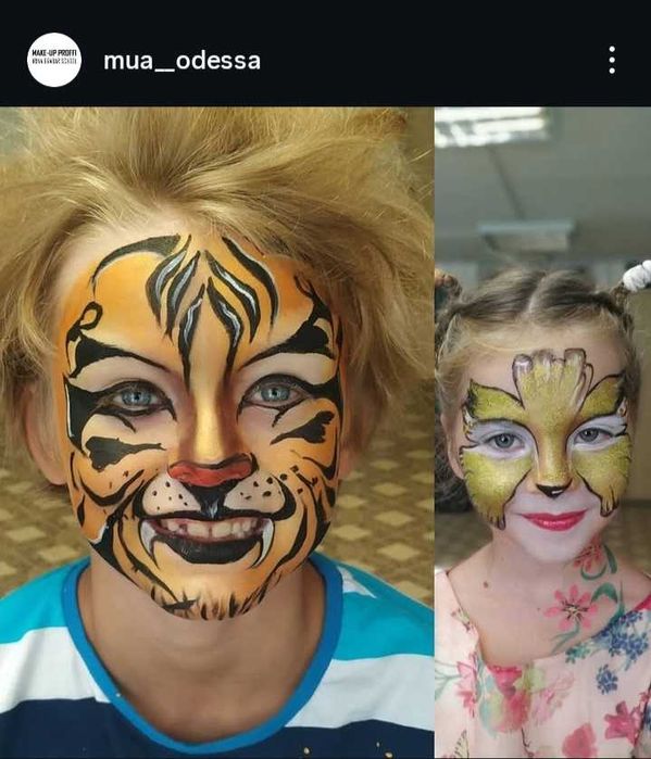 Pictură pe față (Face Painting) profesională - Evenimente și Copii