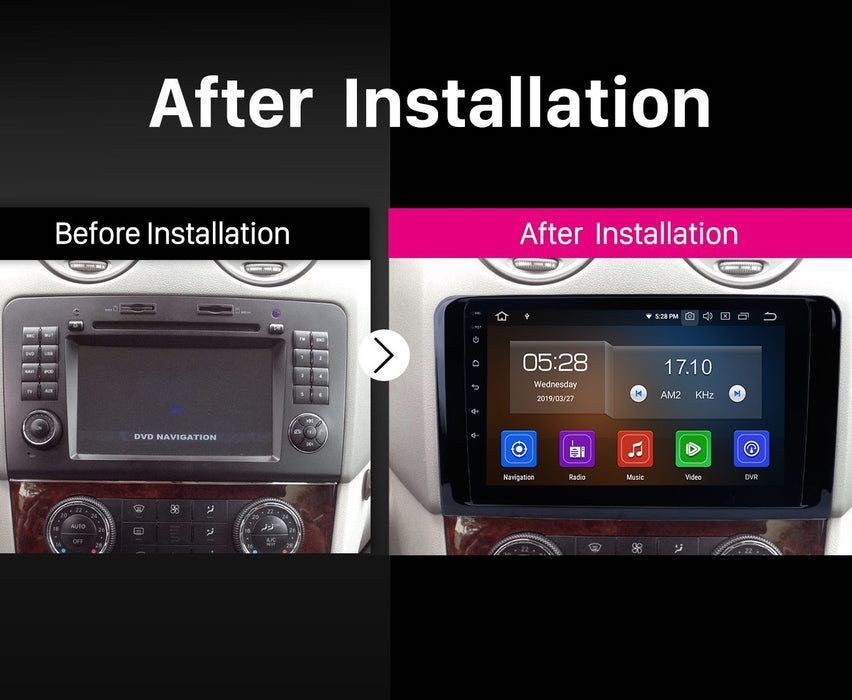 Мултимедия Android 13 за Mercedes ML W164 / GL W164