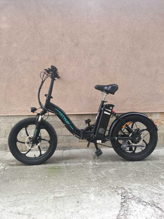 Сгъваем електрически велосипед HITWAY 20" FatTire 500 W/ 36 V/ 11.2 Ah