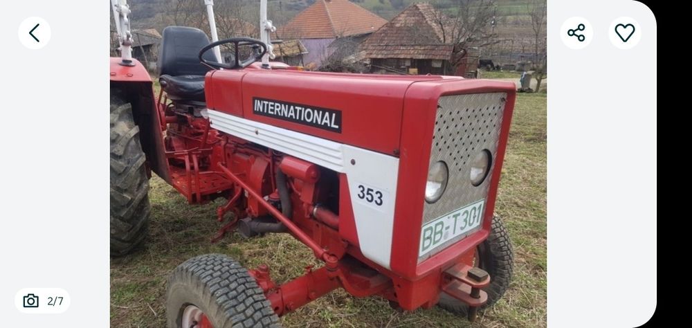 Tractor IHC, Internațional 353/ 523