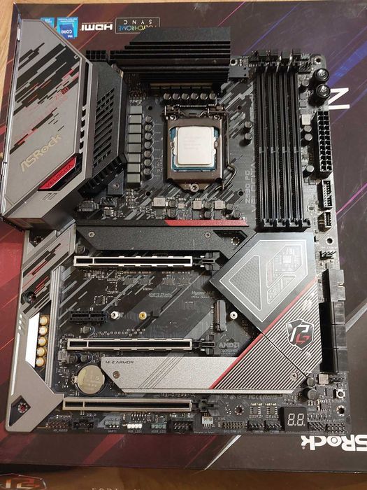 Intel Core i7 11700F + AsRock Z590 PG Velocita Wi-Fi