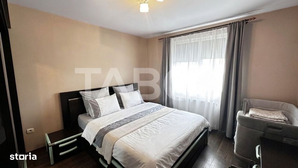 Apartament mobilat utilat 2 camere 2 locuri de parcare Calea Cisnadiei — fotografia 1
