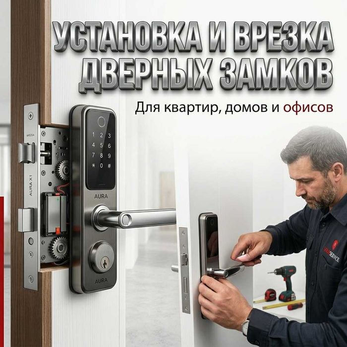 Вскрытие замков: квартиры, гаражи, сейфы. Замена, ремонт замков. 24/7