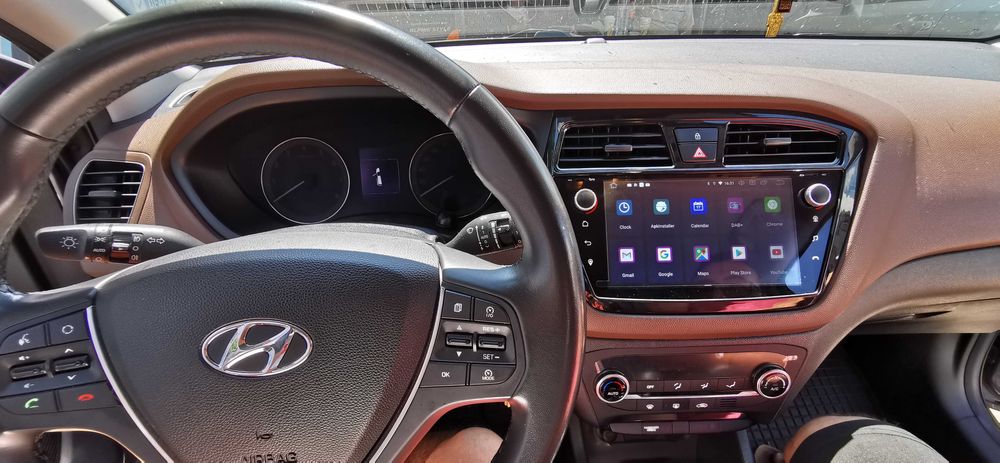 Navigatie Hyundai I20 ANDROID 10.0 OCTACORE 64GB/4GB