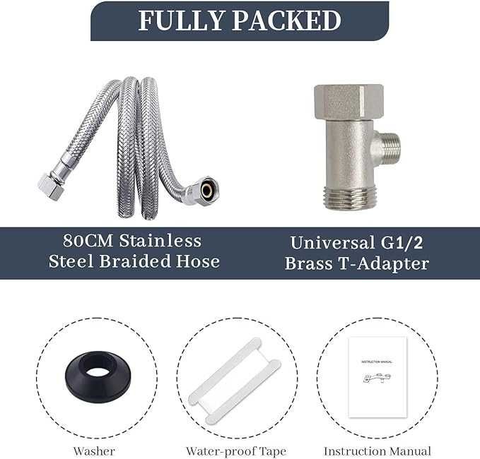 Ултратънко биде със самопочистващи се двойни дюзи