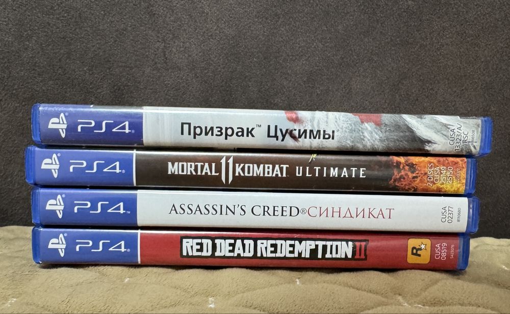 Продам игры на ps4 в хорошем состоянии