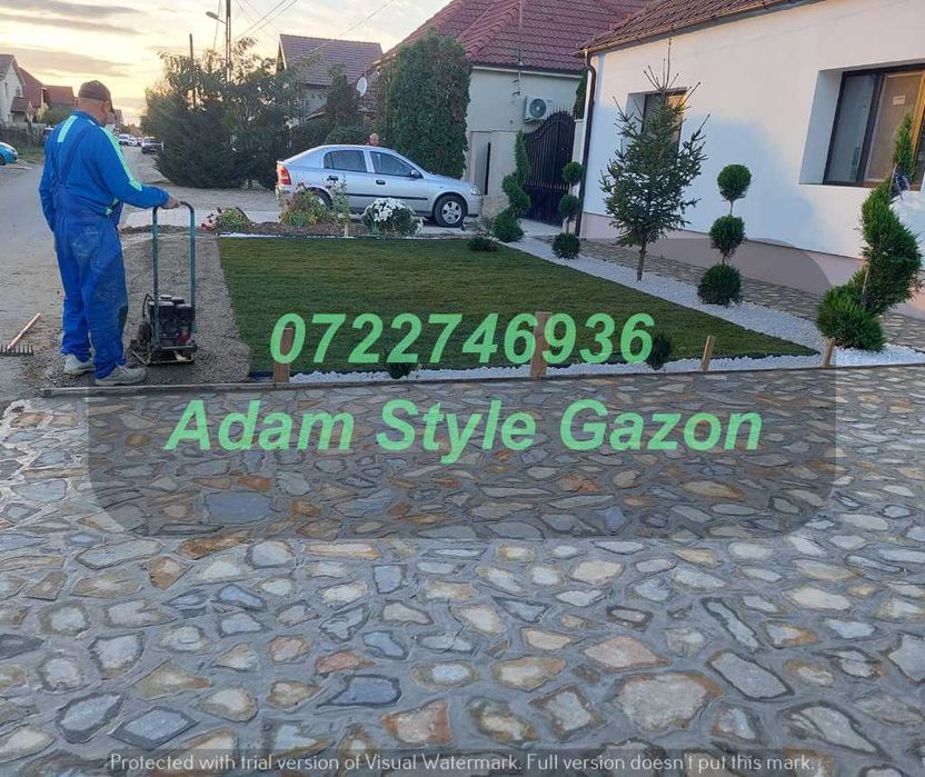 Gazon Rulou cu Prindere Rapidă