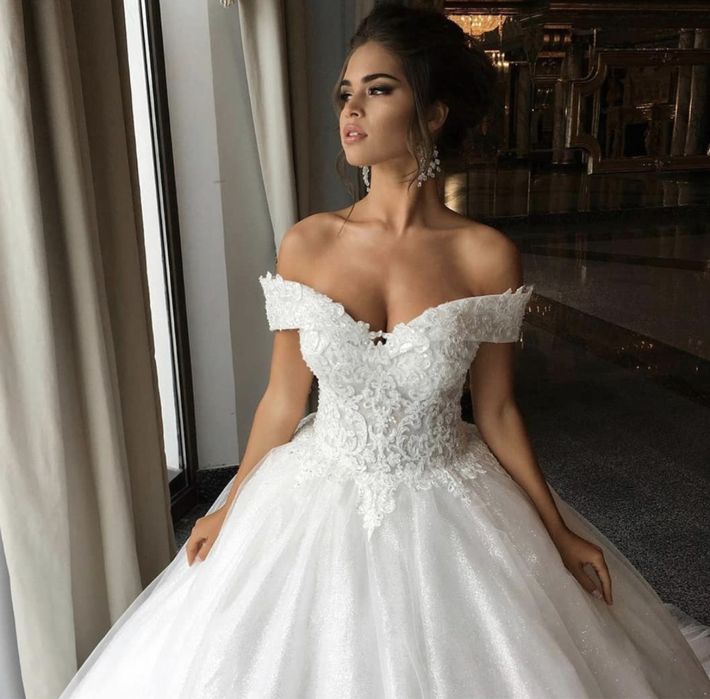 Продам свадебное платье 46р