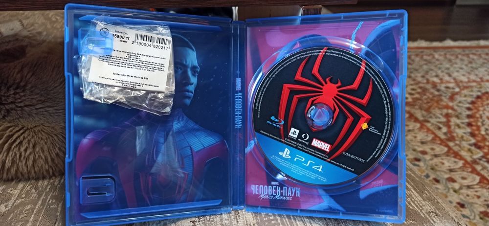 Человек паук Майлз Моралес PS4