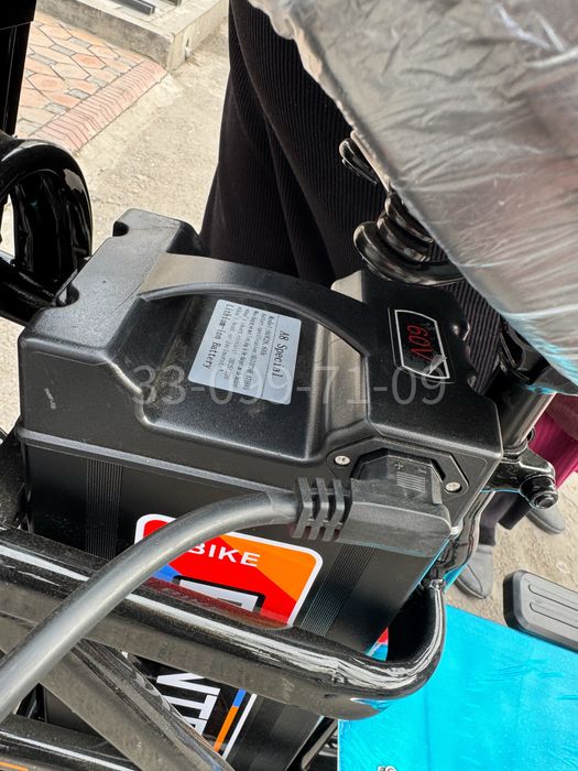 Электровелосипед Monster 60V | До 160 км | Идеально для доставки