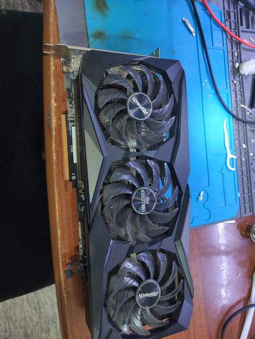 ASRock rx6800xt на запчасти