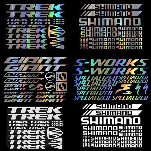 Stikere reflectorizante Giant Shimano Scoot Trek Bianchi Ghost bike