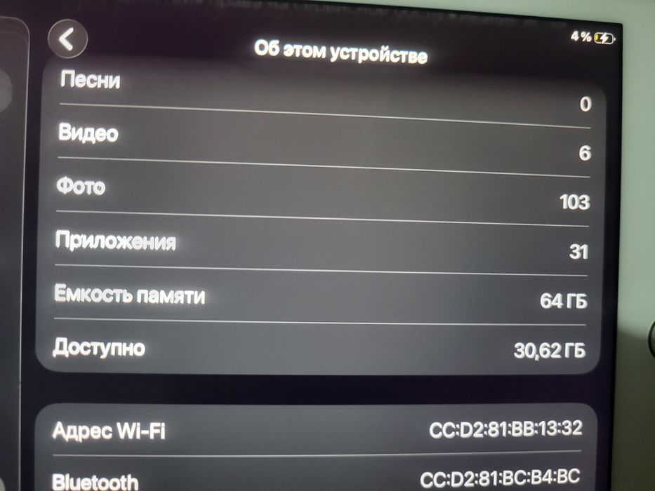 Ipad mini 5 64gd