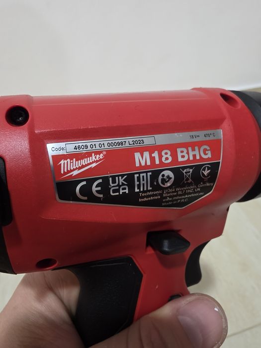 Pistol cu aer cald milwaukee M18 BHG