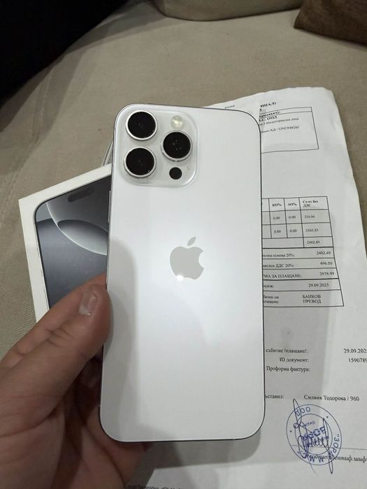 Iphone 16 pro max 100%battery