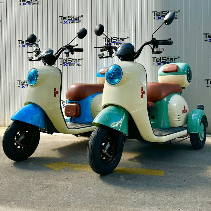 Електрическа триколка PUDDING LUX 1500W задно предаване Пудинг НОВО