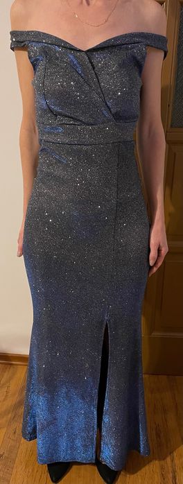 Rochie gri elegantă
