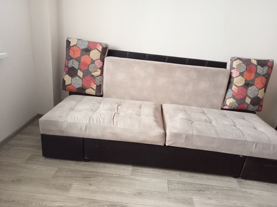 Диван кровать 2 тумбы встроенные